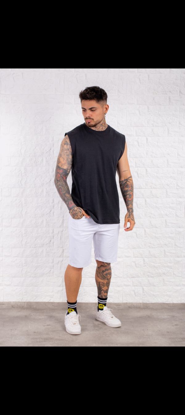 Musculosa lisa oversize - Image 2