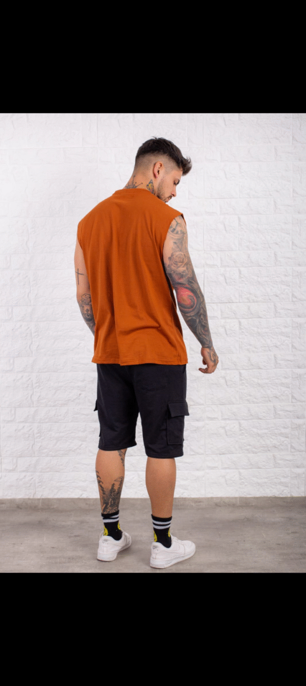 Musculosa lisa oversize - Image 4