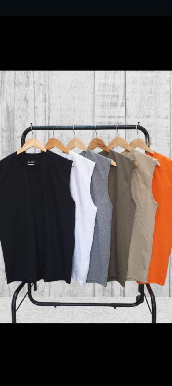 Musculosa lisa oversize - Image 5