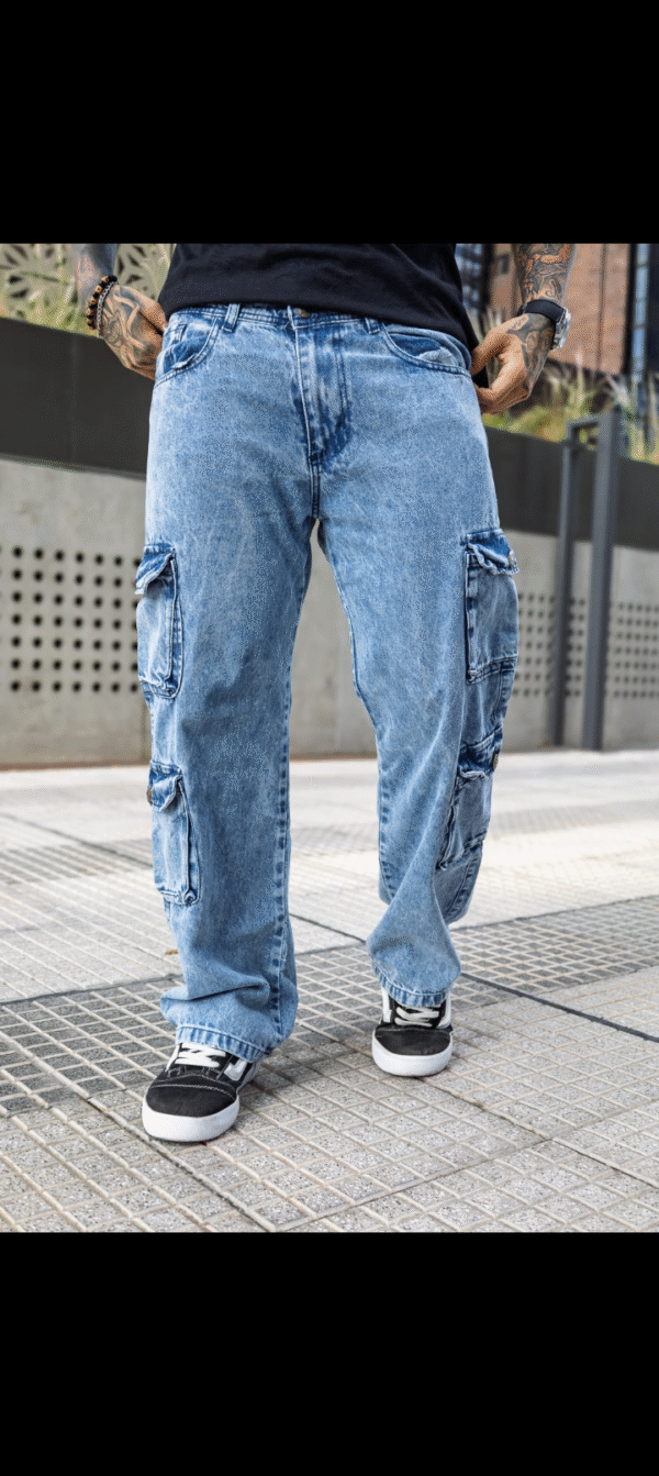 Jeans multi cargo - Image 3