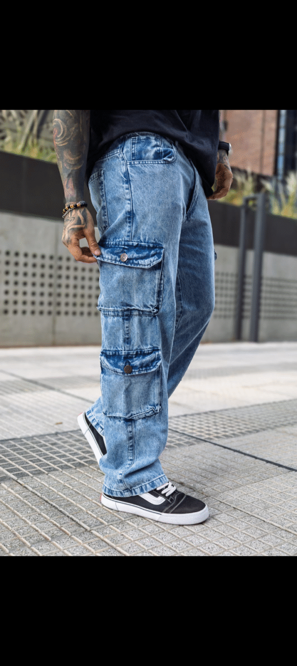 Jeans multi cargo - Image 2